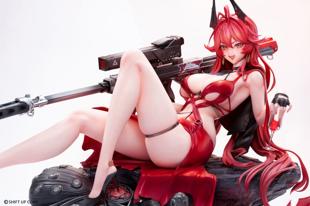 Goddess of Victory: Nikke statuette PVC 1/4 Red Hood Nonsense Red Deluxe Edtition 28 cm