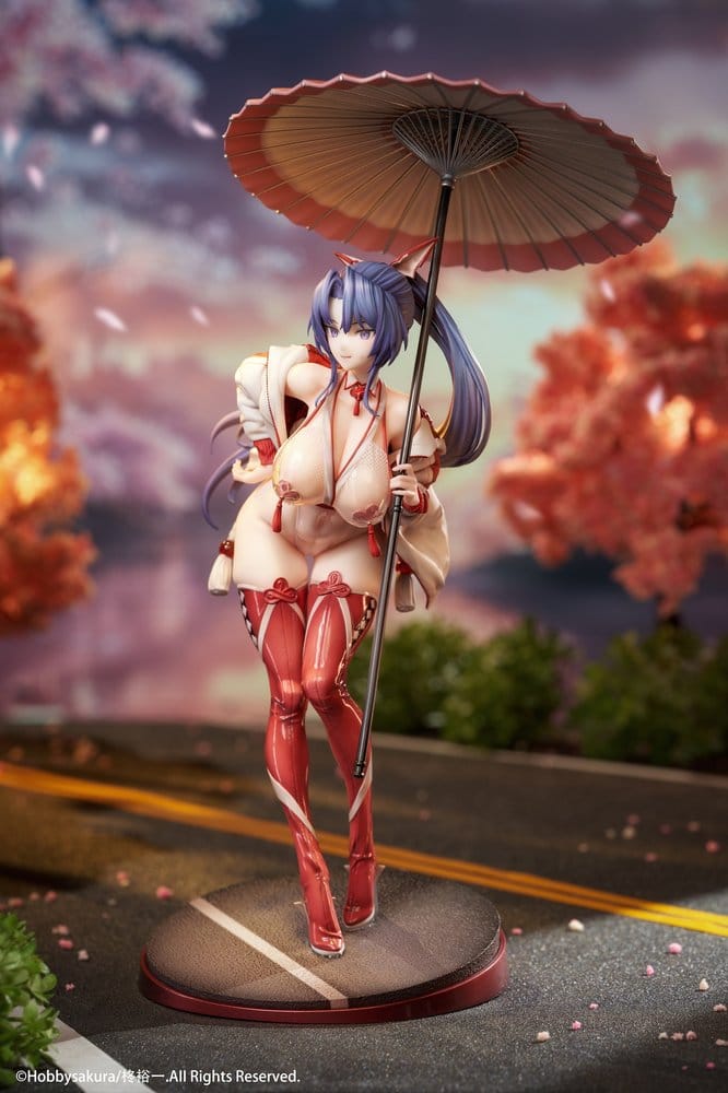 Original Character Miko Shoujo figurine PVC 1/7 Miko Race Queen Ver. 33 cm