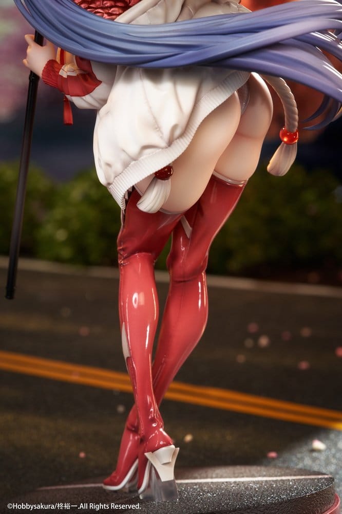 Original Character Miko Shoujo figurine PVC 1/7 Miko Race Queen Ver. 33 cm