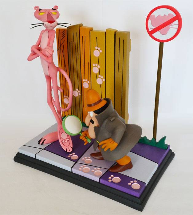 La Panthère rose (film, 1963) statuette Pink Panther & The Inspector 41 cm
