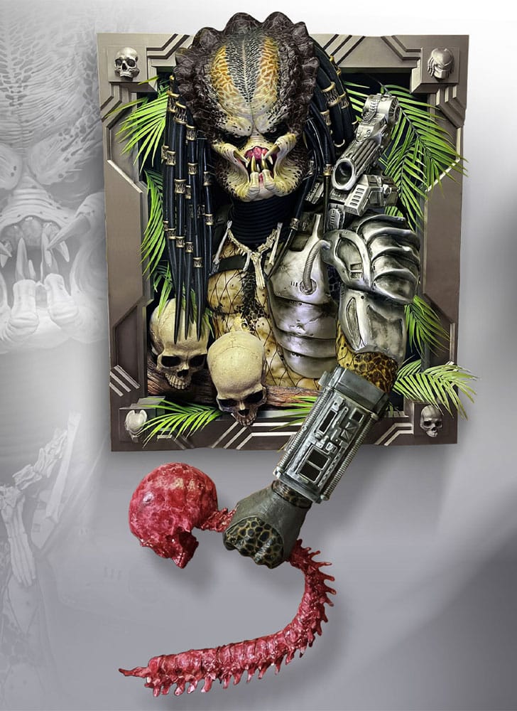 Predator sculpture murale 1/1 Predator 45 x 81 x 94 cm