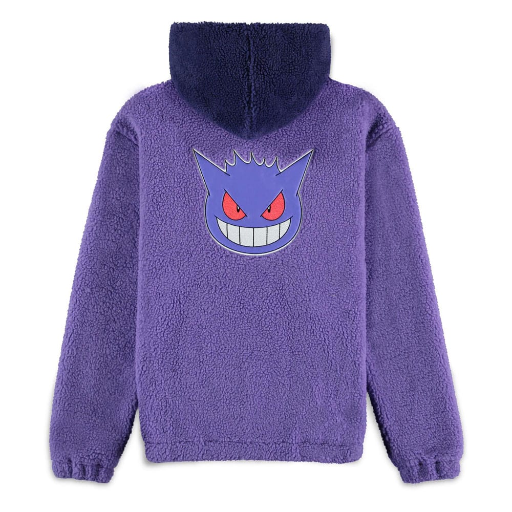 Pokémon Sweater à capuche Sherpa Ectoplasma (L)