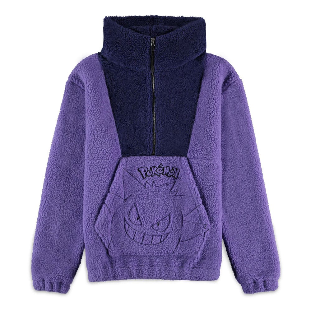 Pokémon Sweater à capuche Sherpa Ectoplasma (M)