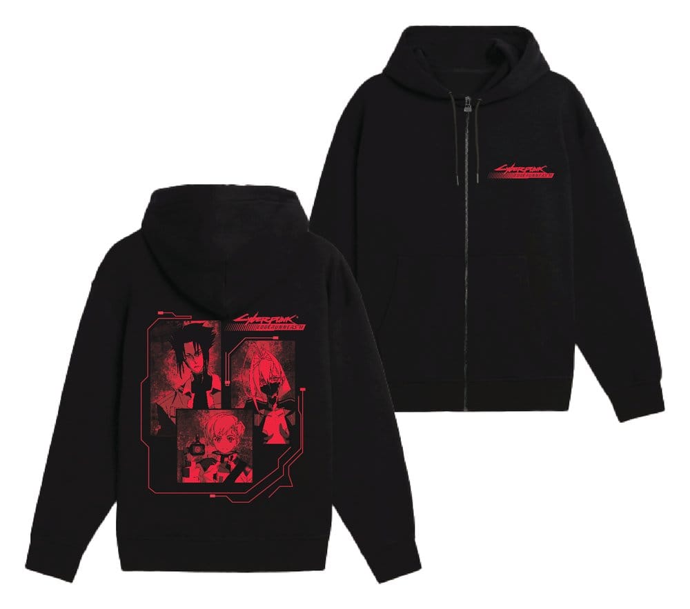 Cyberpunk Edgerunners 2 sweater à capuche Key Characters XXL