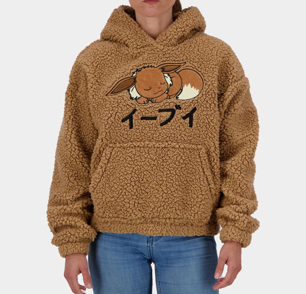 Pokémon Teddy Sweater à capuche Évoli (S)