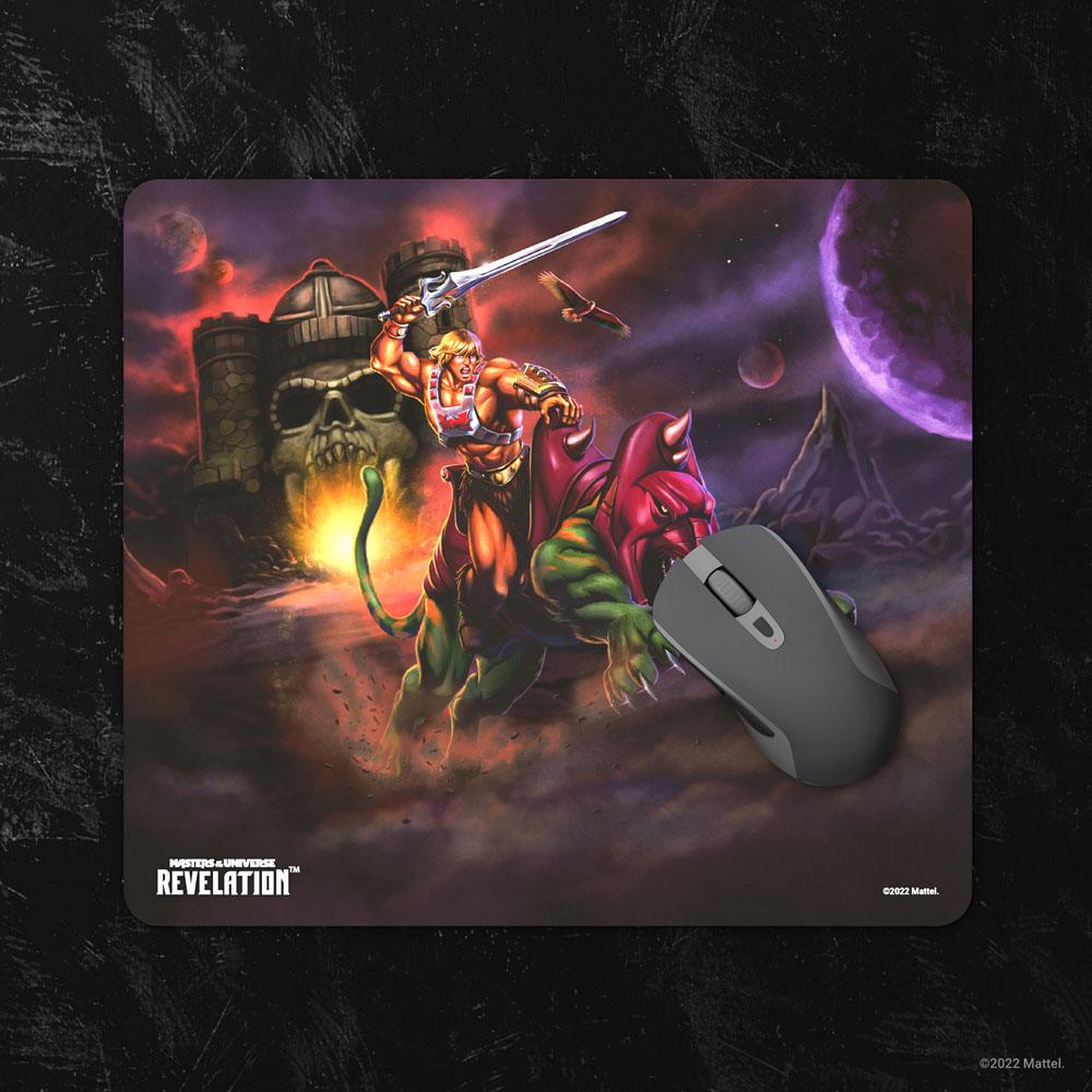 Masters of the Universe: Revelation™ tapis de souris He-Man™ and Battle Cat 25 x 22 cm