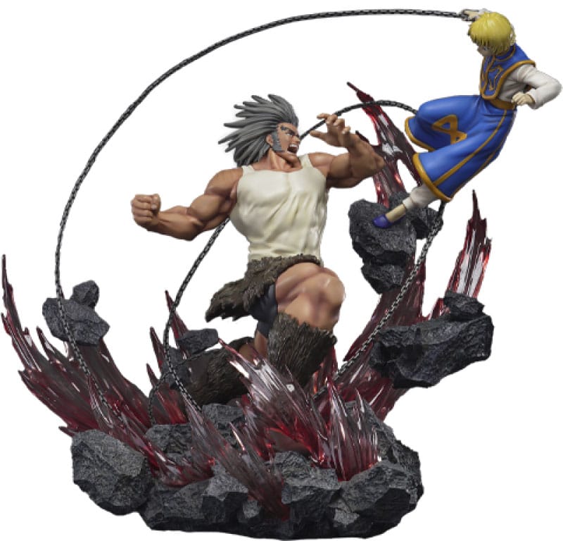 Hunter x Hunter statuette 1/6 Elite Dynamic Kurapika Vs Uvogin 61 cm