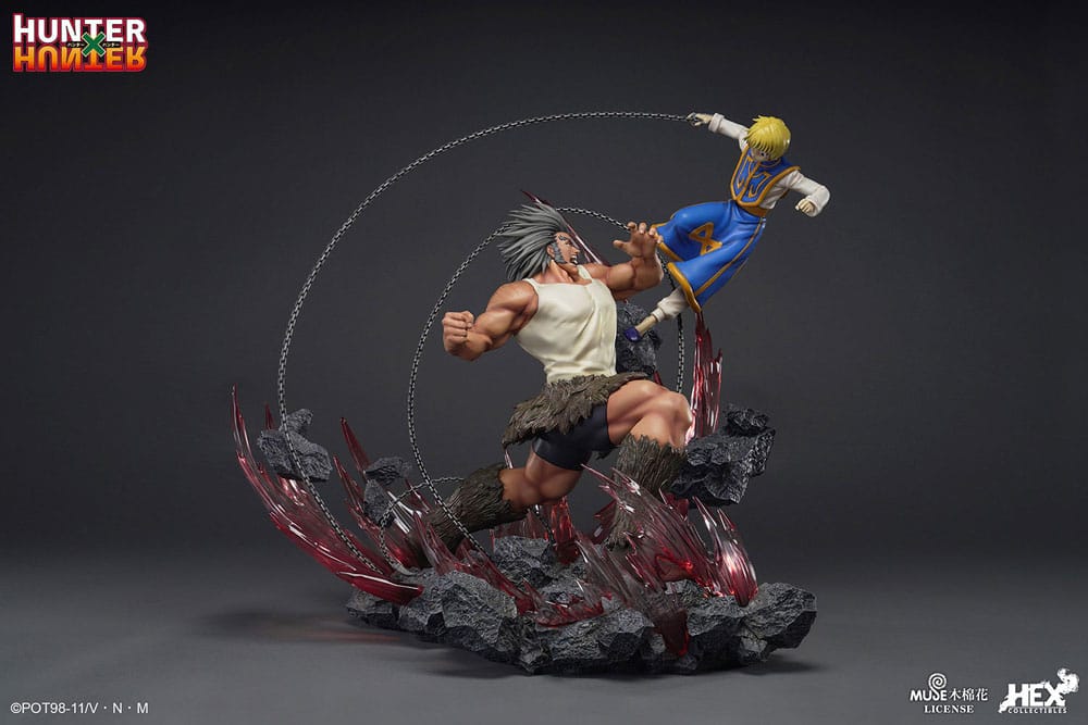 Hunter x Hunter statuette 1/6 Elite Dynamic Kurapika Vs Uvogin 61 cm