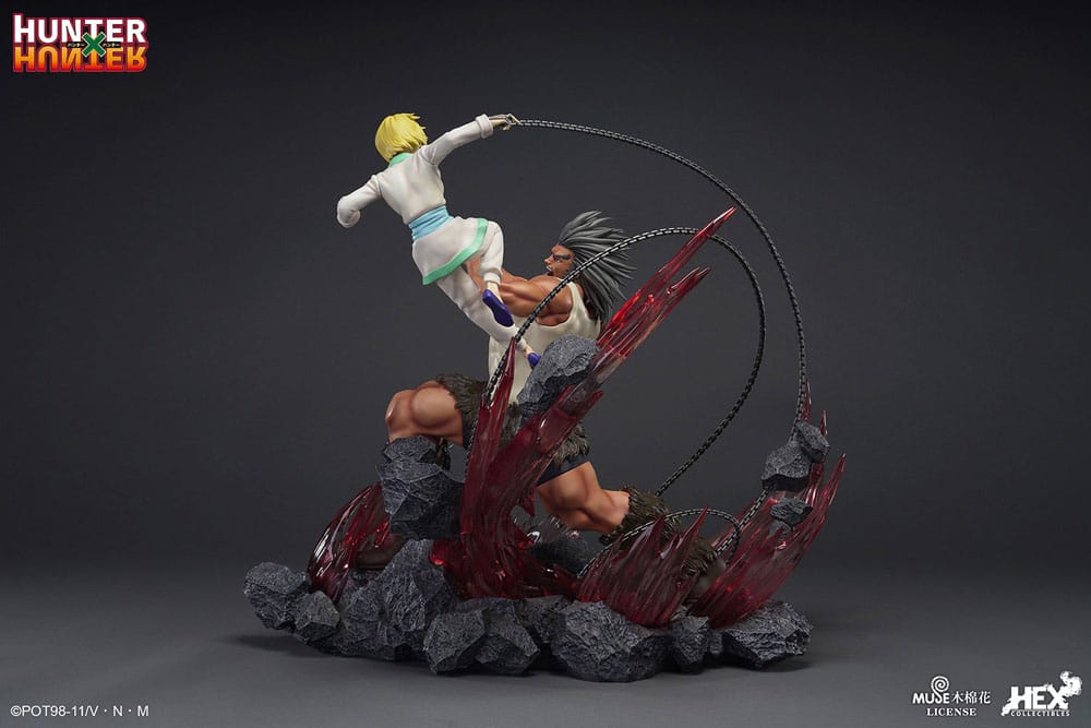 Hunter x Hunter statuette 1/6 Elite Dynamic Kurapika Vs Uvogin 61 cm