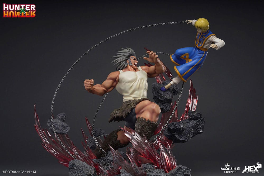 Hunter x Hunter statuette 1/6 Elite Dynamic Kurapika Vs Uvogin 61 cm