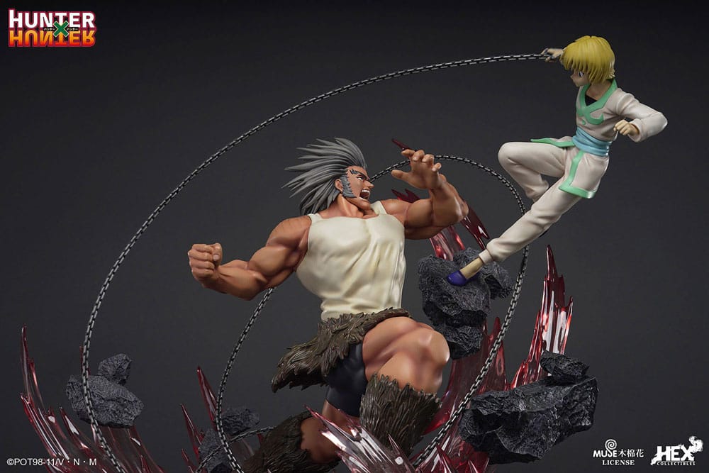 Hunter x Hunter statuette 1/6 Elite Dynamic Kurapika Vs Uvogin 61 cm