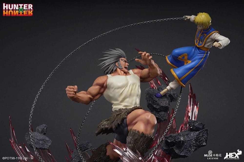 Hunter x Hunter statuette 1/6 Elite Dynamic Kurapika Vs Uvogin 61 cm