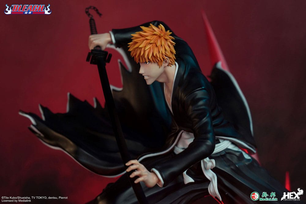 Bleach statuette 1/6 Elite Dynamic Ichigo Kurosaki vs Hollow Ichigo 56 cm