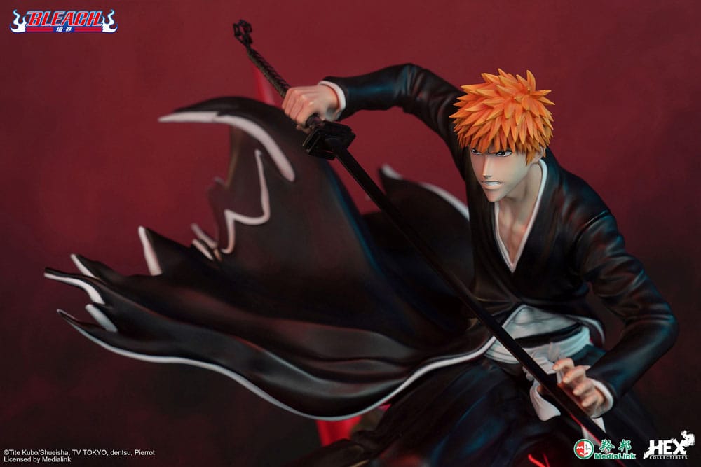 Bleach statuette 1/6 Elite Dynamic Ichigo Kurosaki vs Hollow Ichigo 56 cm