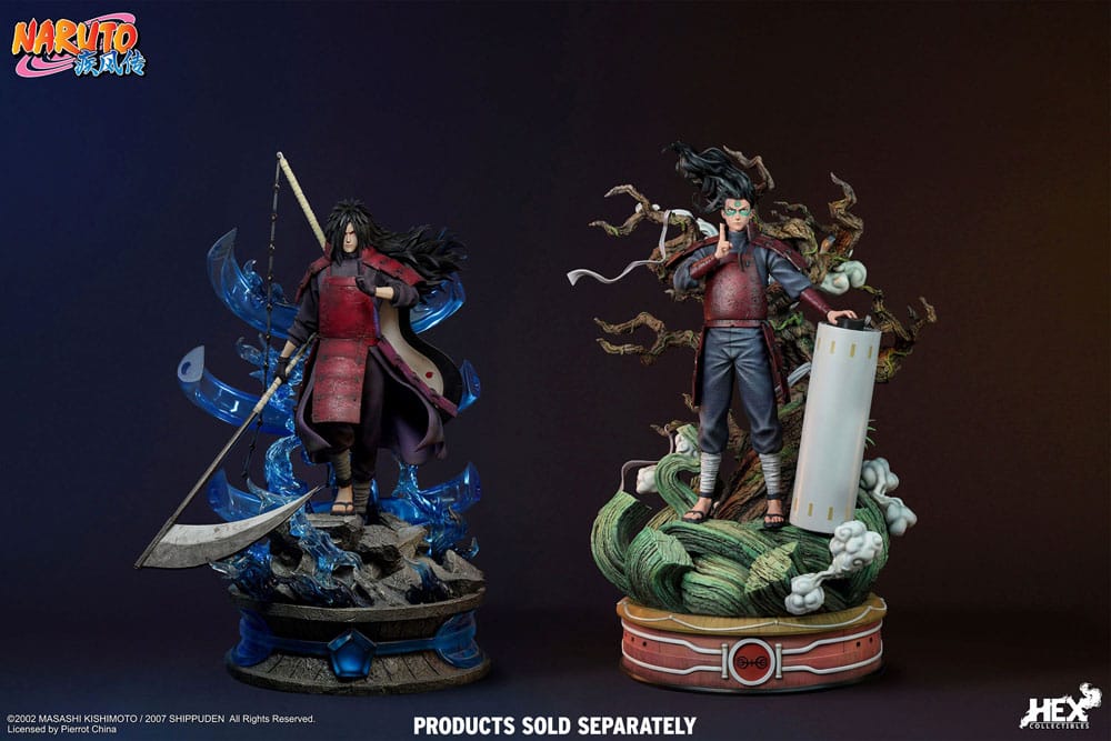 Naruto Shippuden statuette 1/4 Master Museum Senju Hashirama 71 cm
