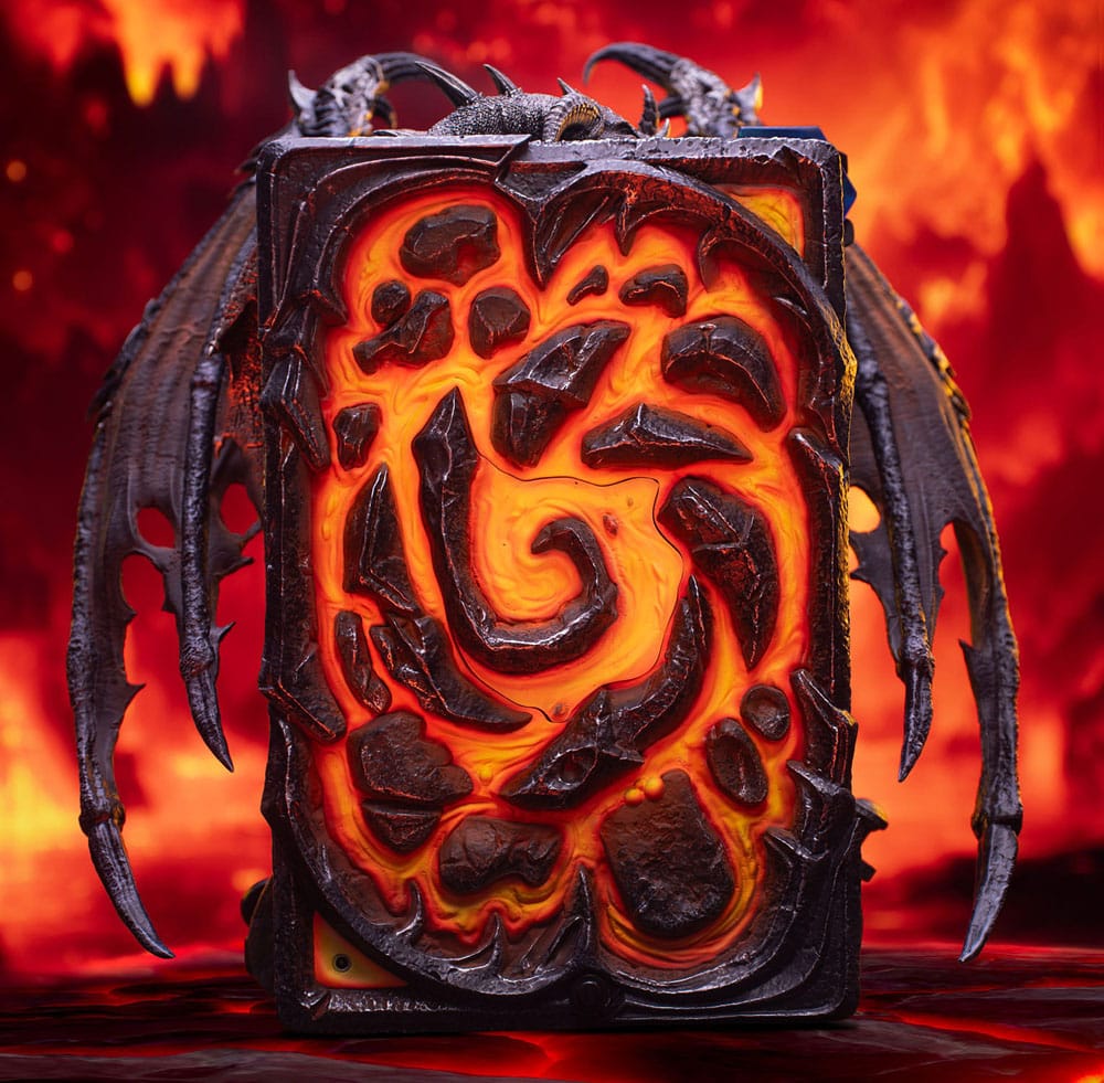Hearthstone statuette 3D Art Frame Deathwing 34 cm