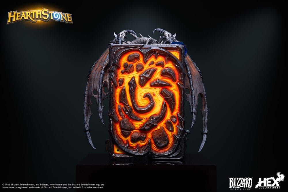Hearthstone statuette 3D Art Frame Deathwing 34 cm