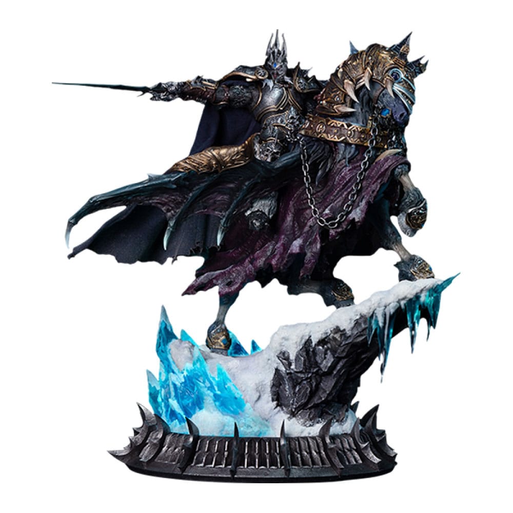 World of Warcraft statuette The Lich King & Invincible 68 cm