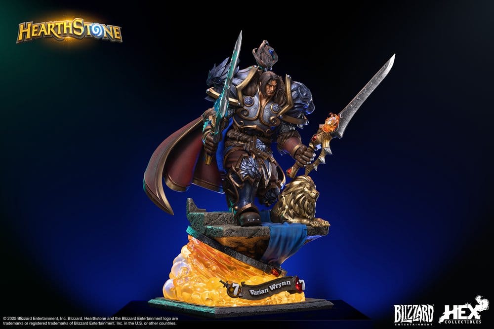 Hearthstone statuette 1/6 Varian Wrynn 52 cm