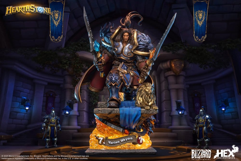Hearthstone statuette 1/10 Varian Wrynn 31 cm