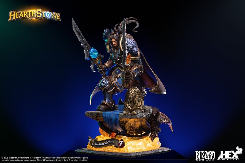 Hearthstone statuette 1/10 Varian Wrynn 31 cm