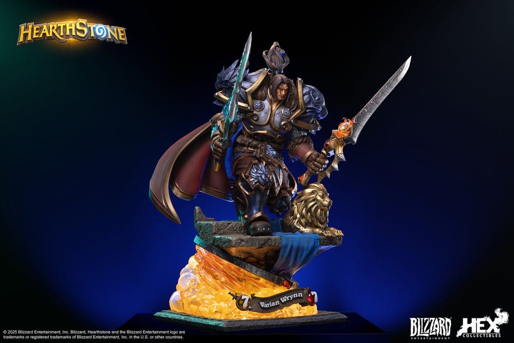Hearthstone statuette 1/10 Varian Wrynn 31 cm
