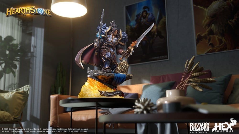 Hearthstone statuette 1/10 Varian Wrynn 31 cm