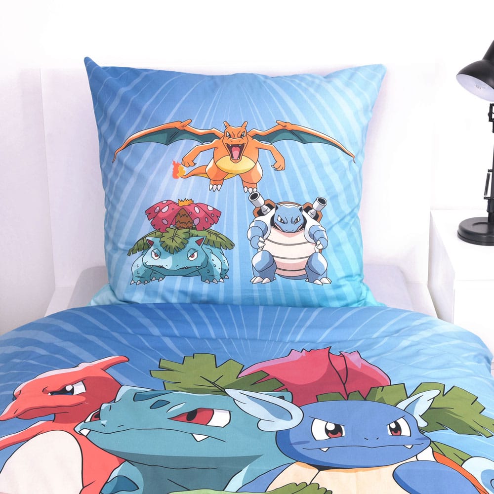 Pokemon parure de lit Group B 135 x 200 cm / 80 x 80 cm