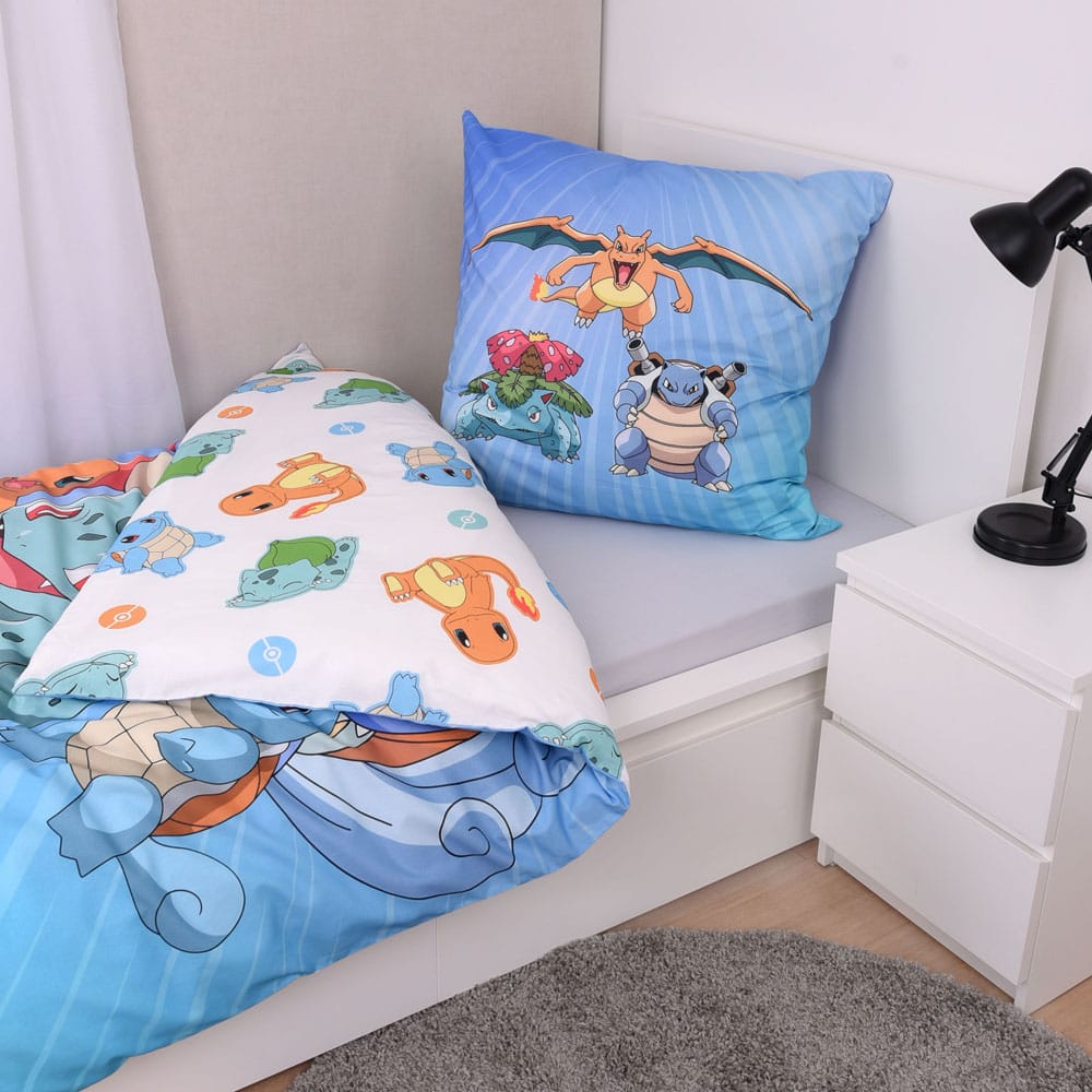 Pokemon parure de lit Group B 135 x 200 cm / 80 x 80 cm