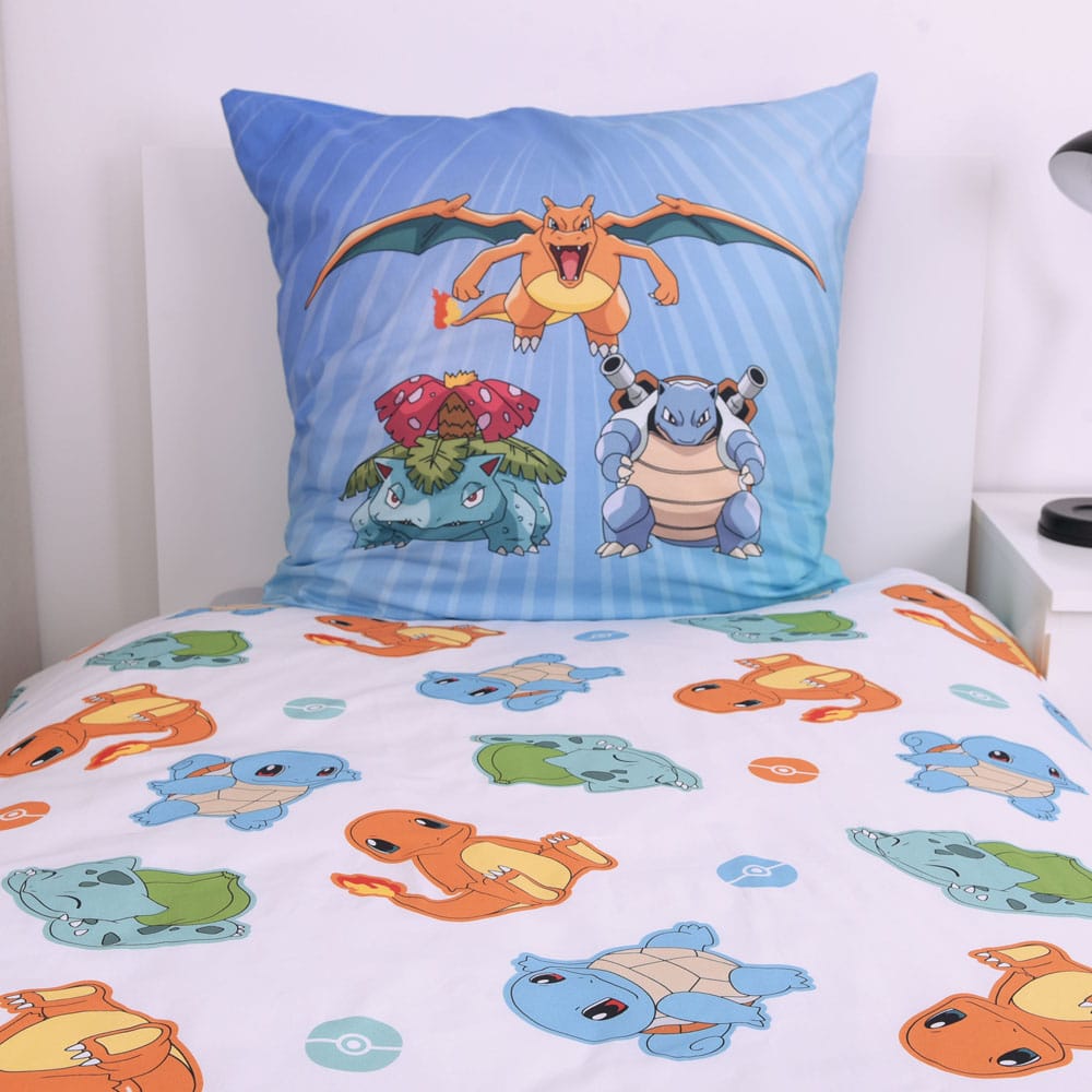 Pokemon parure de lit Group B 135 x 200 cm / 80 x 80 cm