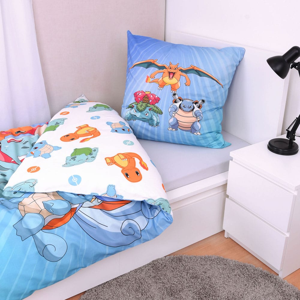 Pokemon parure de lit Group B 135 x 200 cm / 80 x 80 cm