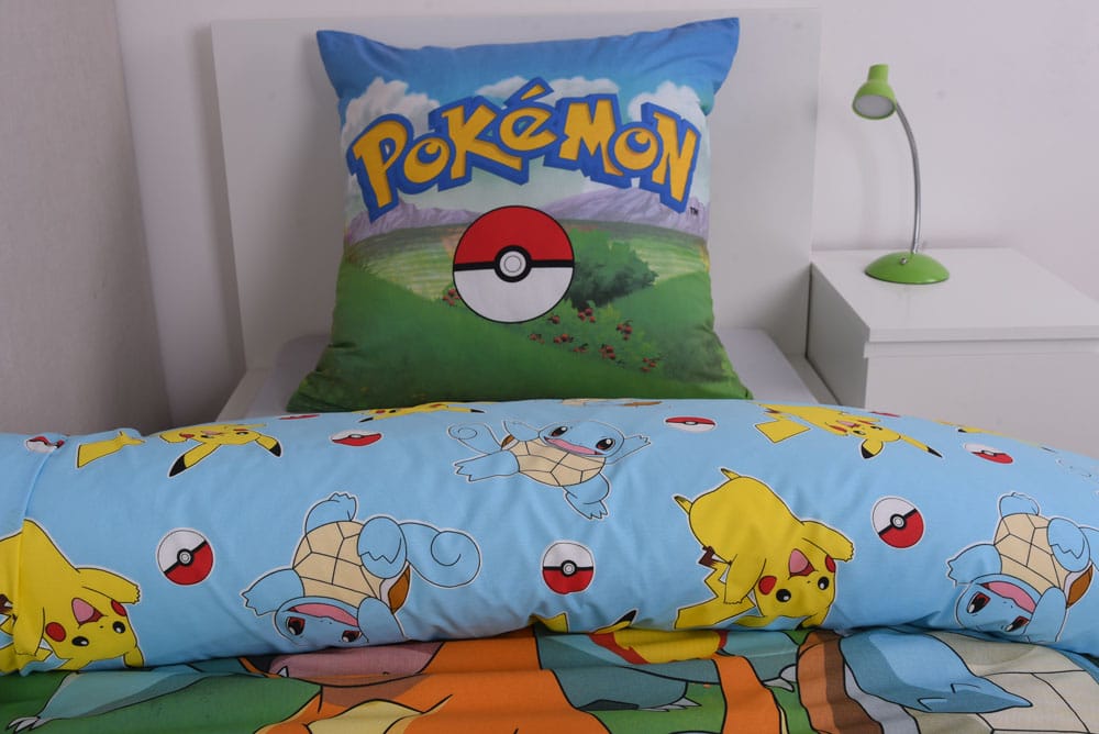 Pokemon parure de lit Group A 135 x 200 cm / 80 x 80 cm