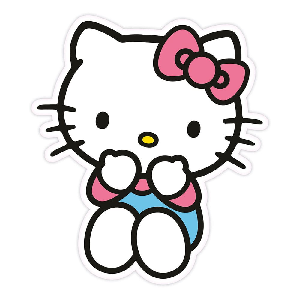 Sanrio oreiller Hello Kitty Blue Pants 36 cm