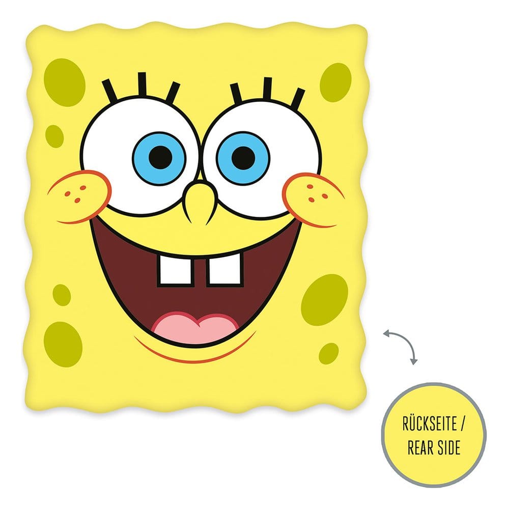 SpongeBob coussin Spongbob Head 27 x 31 cm