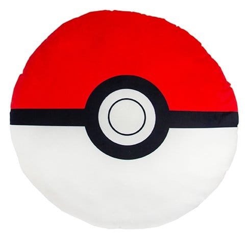 Pokémon Soft Velboa coussin Pokeball 30 x 30 cm