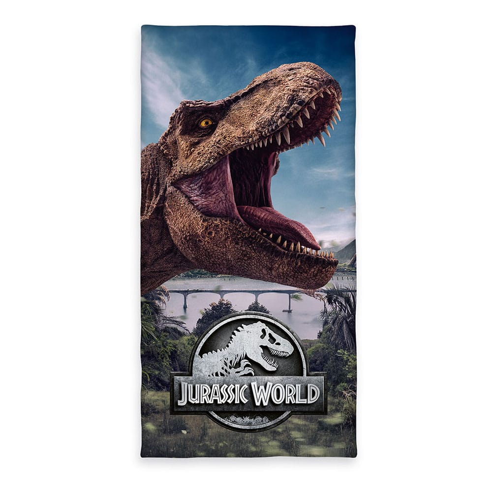 Jurassic World serviette de bain 75 x 150 cm