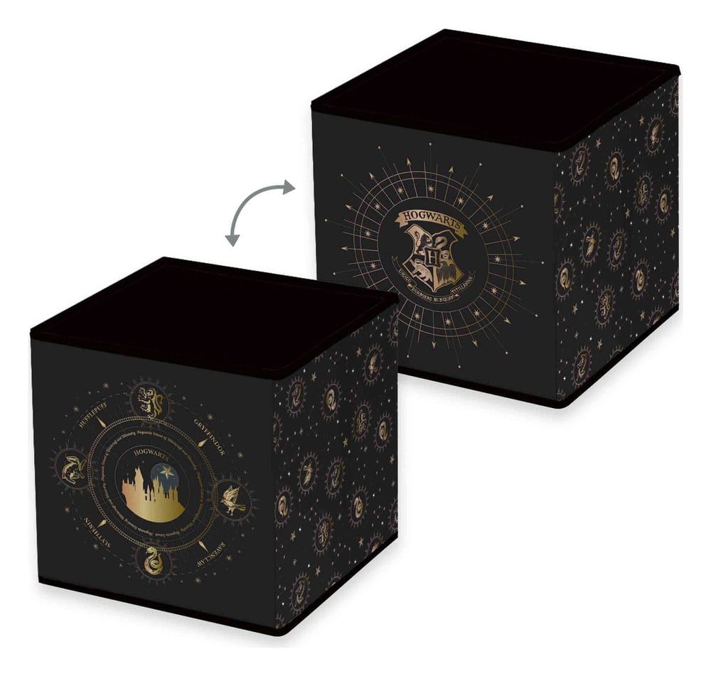 Harry Potter Boîte de Rangement Hogwarts 30 x 30 cm