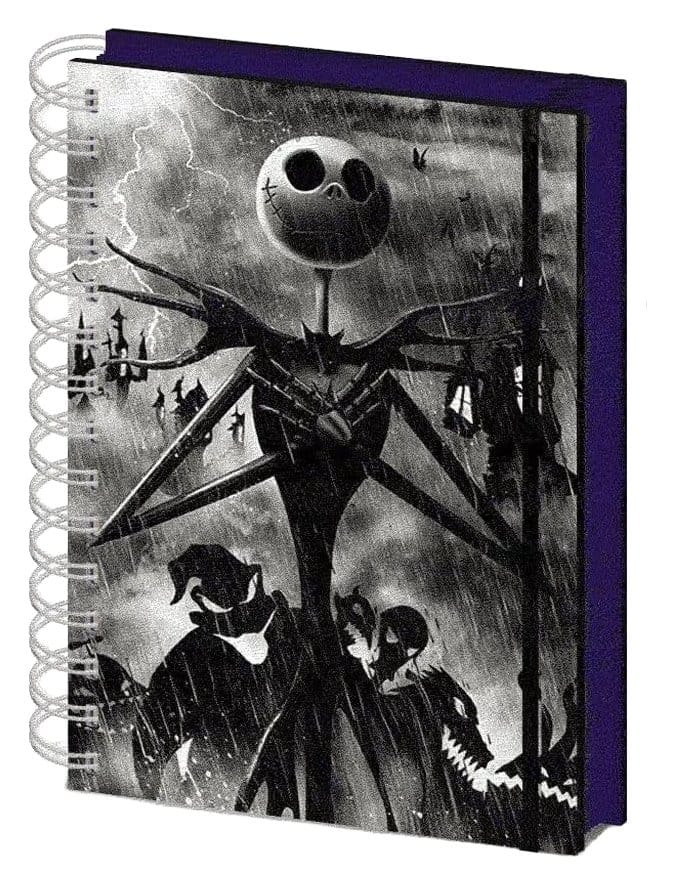 L'Étrange Noël de monsieur Jack cahier à spirale A5 Seriously Spooky
