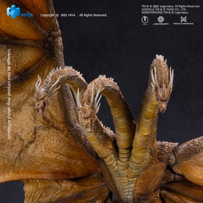 Godzilla: King of the Monsters 2019 figurine Exquisite Basic King Ghidorah 2.0 25 cm