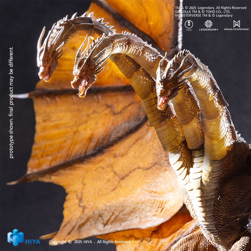 Godzilla: King of the Monsters 2019 figurine Exquisite Basic King Ghidorah 2.0 25 cm