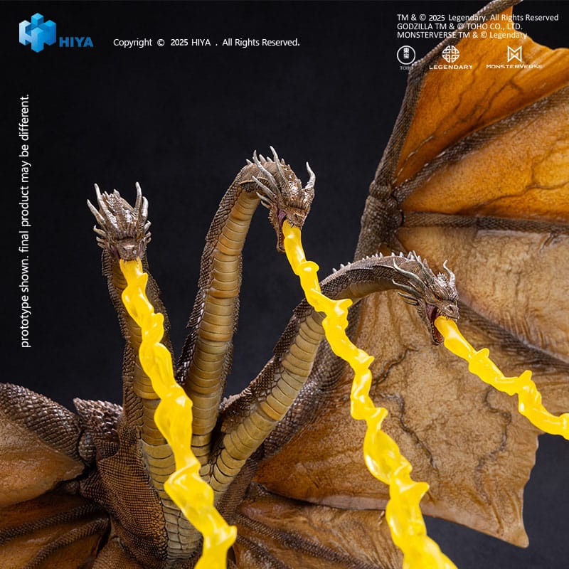Godzilla: King of the Monsters 2019 figurine Exquisite Basic King Ghidorah 2.0 25 cm