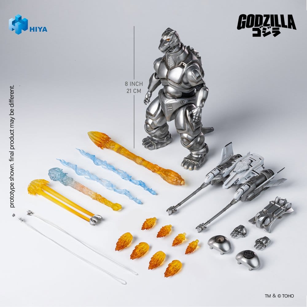 Godzilla vs. Mechagodzilla (1993) Exquisite Basic figurine Super Mechagodzilla 21 cm