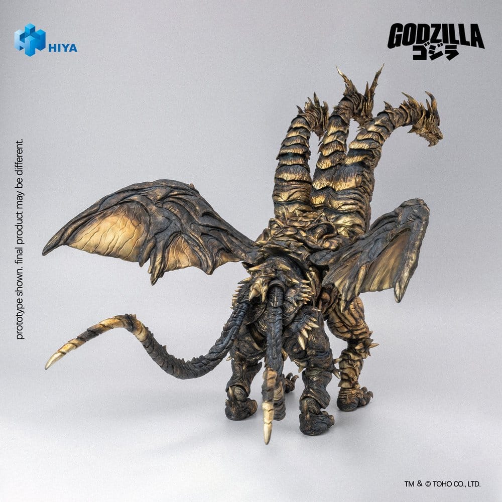 Godzilla: Final Wars (2004) Exquisite Basic Series figurine Keizer Ghidorah 25 cm
