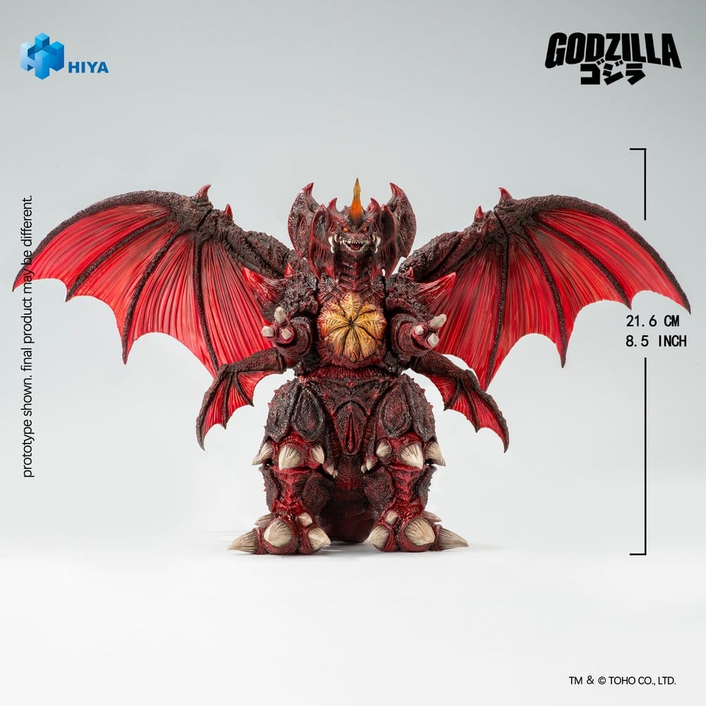 Godzilla vs. Destoroyah (1995) figurine Exquisite Basic Destoroyah 22 cm