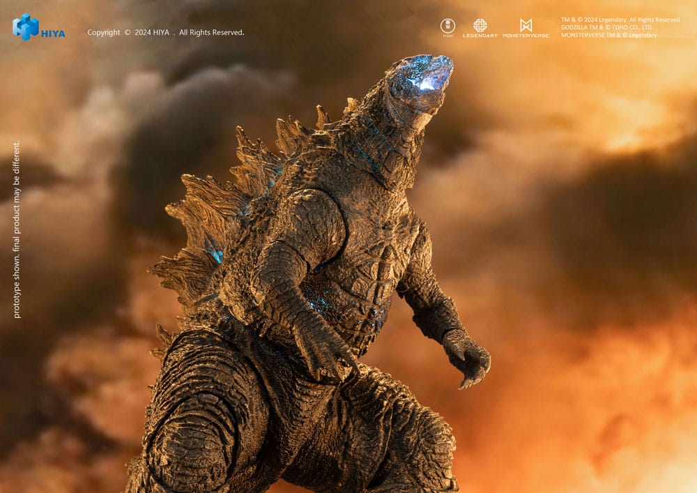 Godzilla vs. Kong 2001 figurine Exquisite Basic+ Heat Ray Godzilla 18 cm