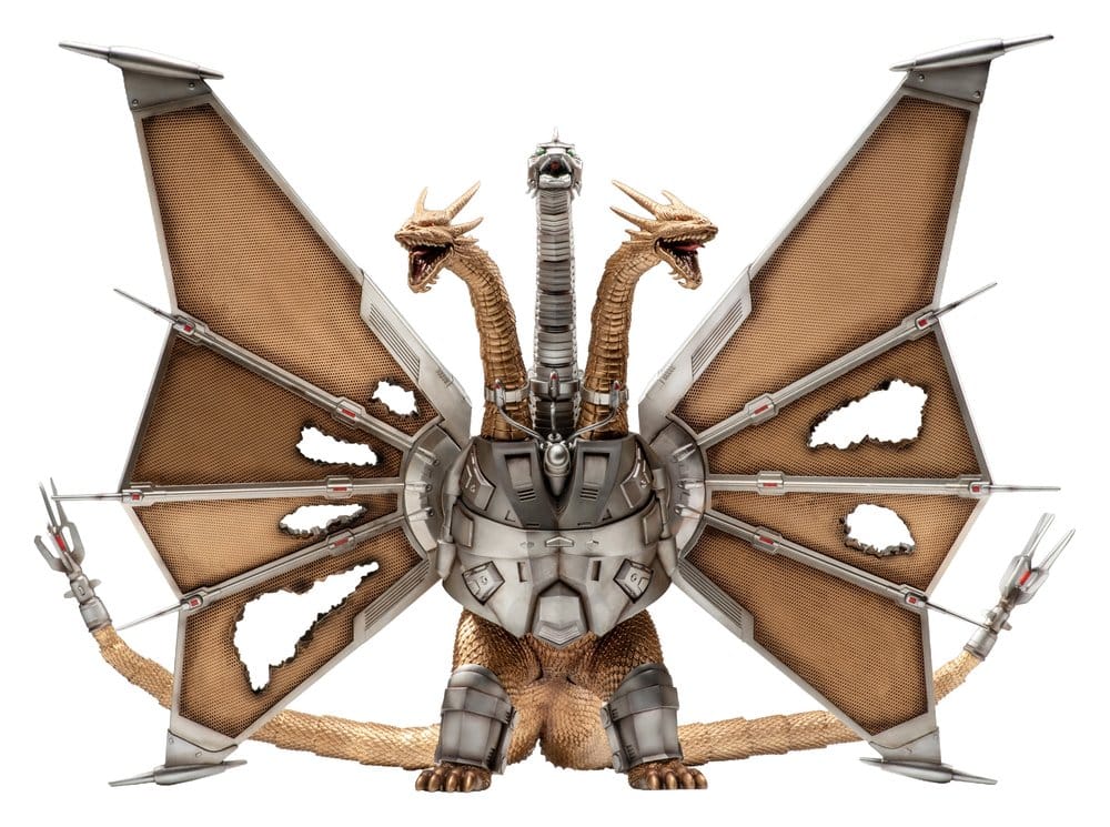 Godzilla vs. King Ghidorah Exquisite Basic figurine Battle Damaged Mecha King Ghidorah 33 cm