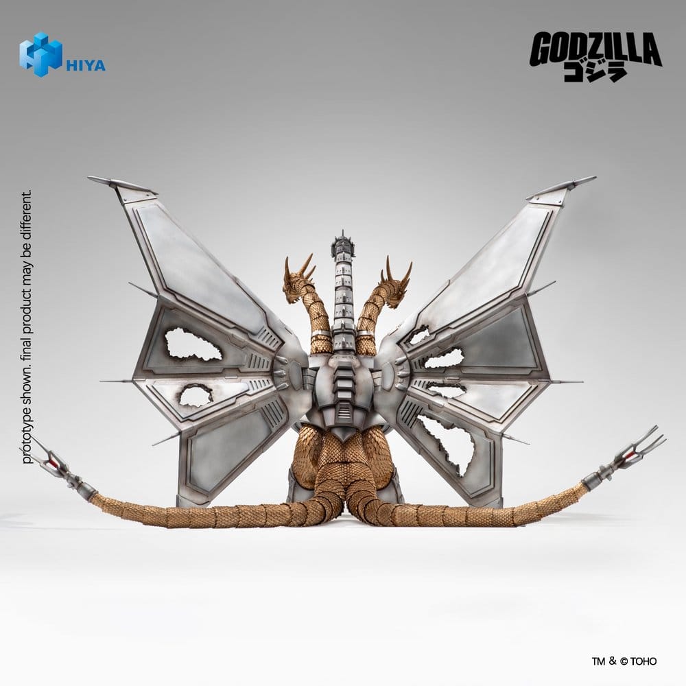 Godzilla vs. King Ghidorah Exquisite Basic figurine Battle Damaged Mecha King Ghidorah 33 cm