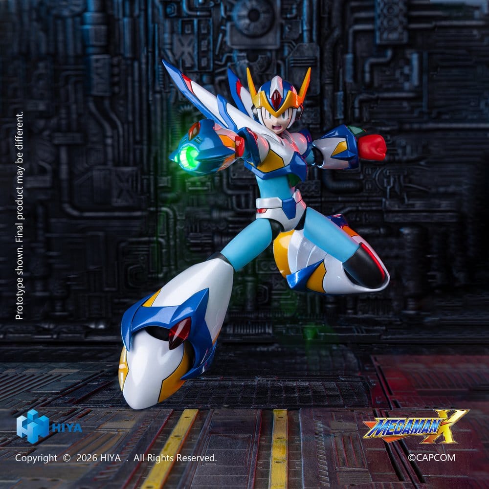 Mega Man X figurine Exquisite Basic Series X Falcon Armor Version 15 cm