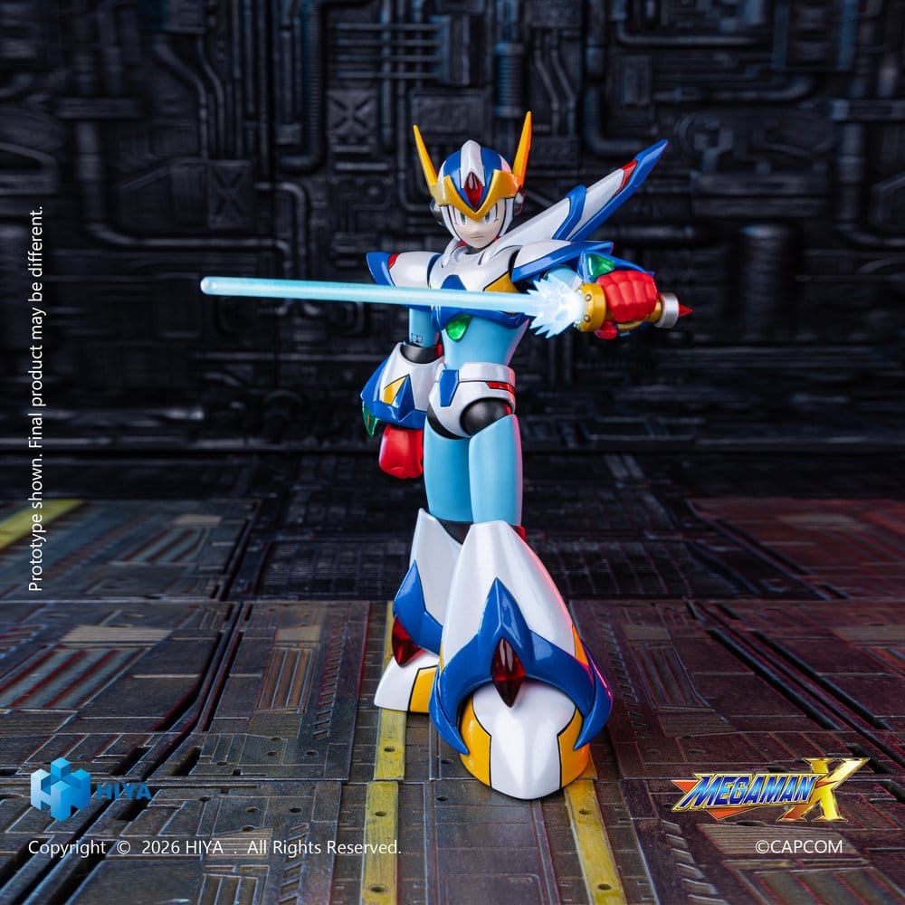 Mega Man X figurine Exquisite Basic Series X Falcon Armor Version 15 cm