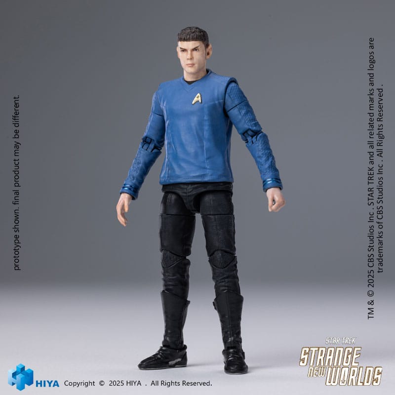 Star Trek Strange New Worlds figurine 1/18 Exquisite Mini Series Spock 11 cm